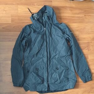 Columbia Women's Dark Gray Raincoat